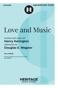 Love and Music SAB choral sheet music cover